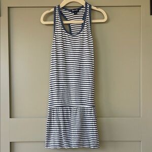 Splendid kids Blue and White Striped dress